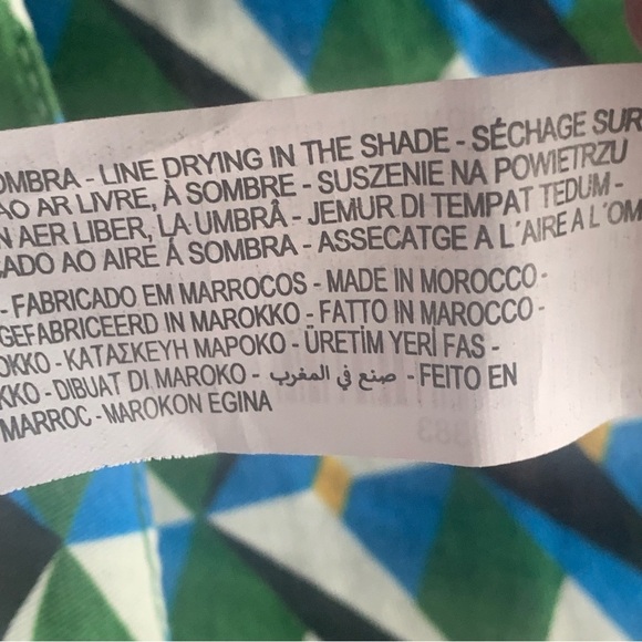 Zara Geometric Print Pants - Picture 9 of 9